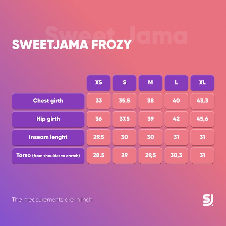 Women's cozy terry butt flap pajamas Sweetjama Frozy with a hood "Paws"